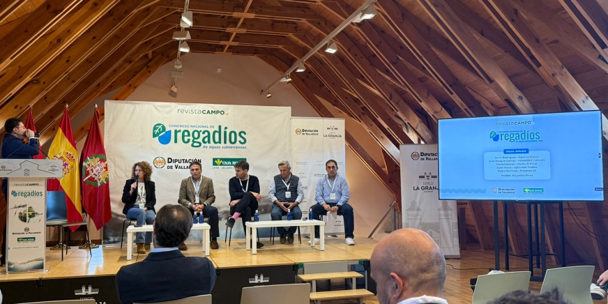 CUAS Mancha Occidental II presenta el 16 Congreso Nacional de Regantes en Valladolid, en el V Congreso Nacional de Regadíos de Aguas Subterráneas